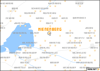 map of Mienenberg