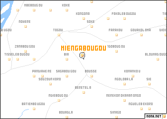 map of Miengabougou