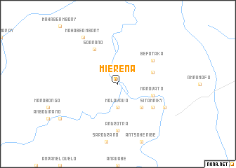 map of Mierena