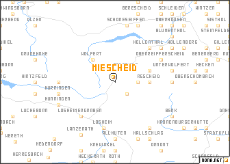 map of Miescheid