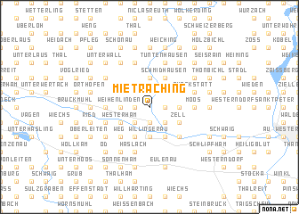 map of Mietraching