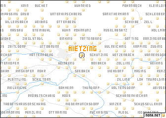 map of Mietzing