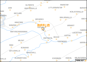 map of Mifflin