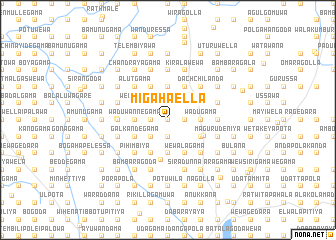 map of Migahaella