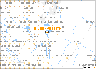 map of Migahapattiya