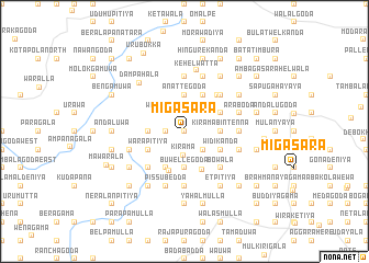 map of Migas-ara
