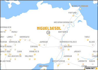 map of Miguel de Sol