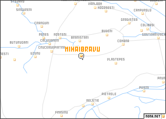 map of Mihai Bravu