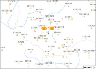 map of Mihama