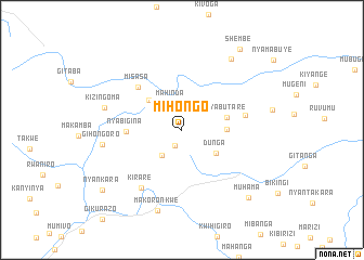 map of Mihongo