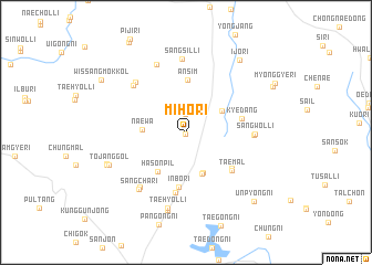 map of Miho-ri