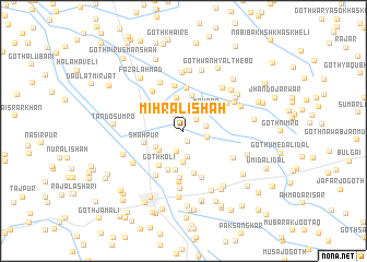 map of Mihr Ali Shāh