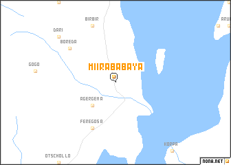 map of Mi‘irab Ābaya