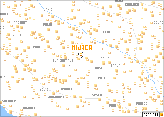 map of Mijaca