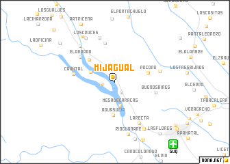 map of Mijagual