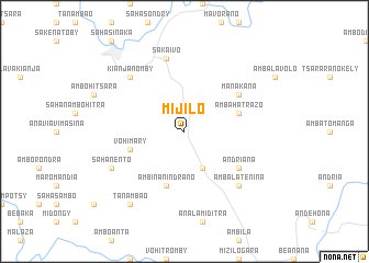 map of Mijilo