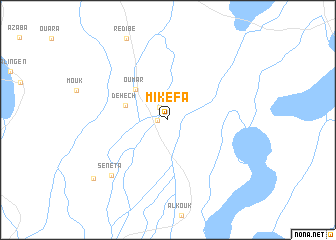 map of Mikefa