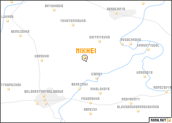 map of Mikhei