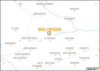map of Miklyayevo