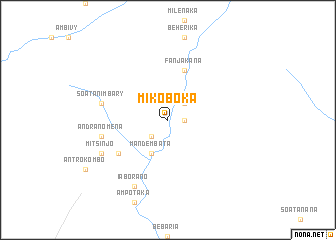 map of Mikoboka