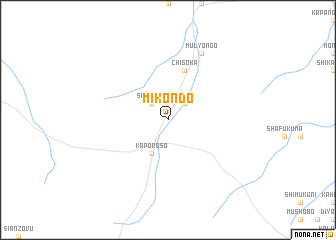 map of Mikondo