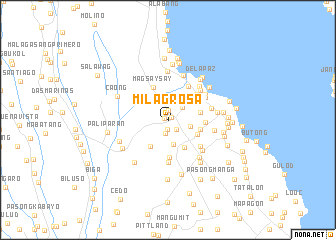 map of Milagrosa
