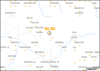 map of Mīlak