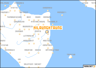 map of Mi Launghtaung