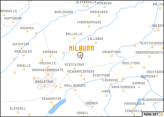 map of Milburn