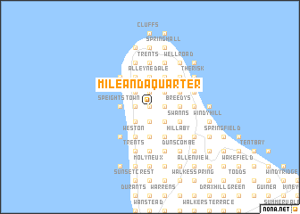 map of Mile and a Quarter