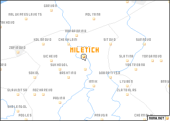 map of Miletich