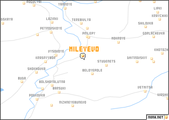 map of Mileyevo