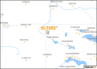 map of Milford