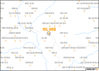 map of Milhão