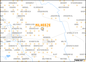 map of Milheeze