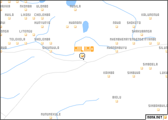 map of Milimo