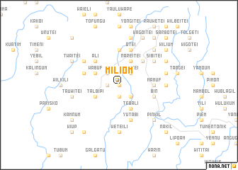 map of Miliom