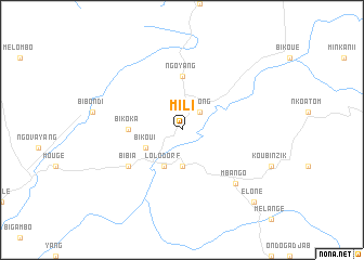 map of Mili