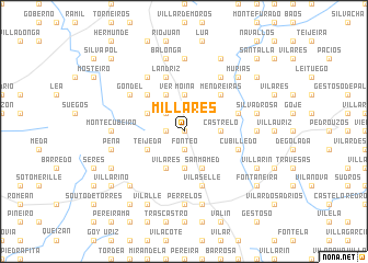map of Millares