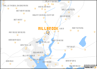 map of Millbrook