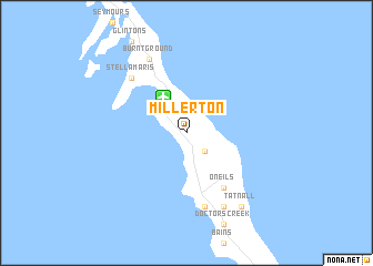 map of Millerton