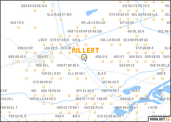 map of Millert