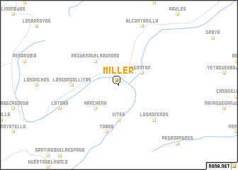 map of Miller