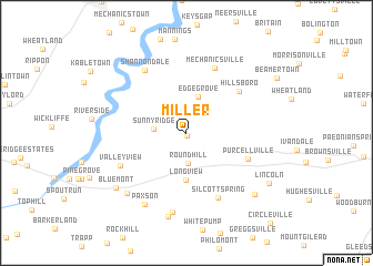 map of Miller