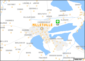 map of Milletville