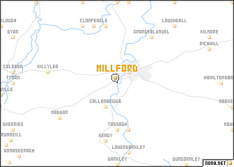 map of Millford