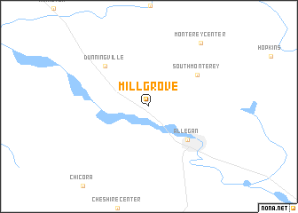 map of Millgrove