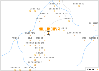 map of Millimbaya