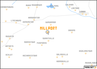 map of Millport