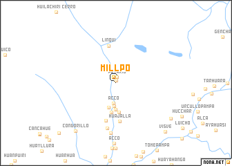 map of Millpo
